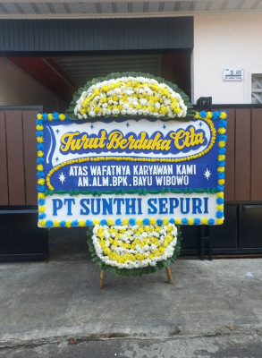 Papan Bunga Duka di Bogor Tengah